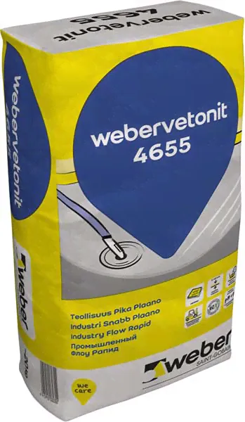 Высокопрочный промышленный пол weber.vetonit 4655
