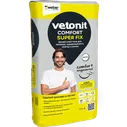 Клей для плитки, керамогранита и камня Vetonit Comfort Super Fix белый (класс С1) 20 кг
