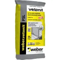 Бетон для заделки межпанельных швов Vetonit Weber PSL (Ветонит Вебер ПСЛ) Vetonit-0