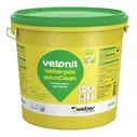Штукатурка фасадная Vetonit Weber.pas ExtraClean силикатно-силиконовая шуба 1,5 мм база 100А белая 25 кг
