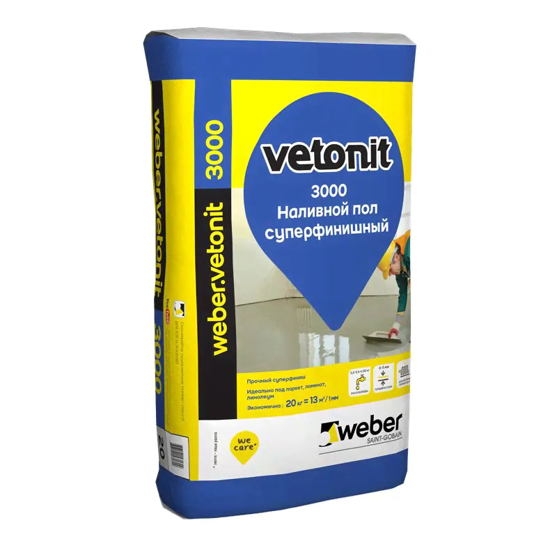 Ровнитель Weber.Vetonit 5700, 25 кг С-000055212-0